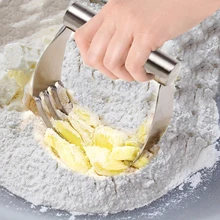 Кондитерский блендер из нержавеющей стали, машина для смешивания сливочного масла, ручная взбивалка для выпечки, резак для теста, кухонная утварь