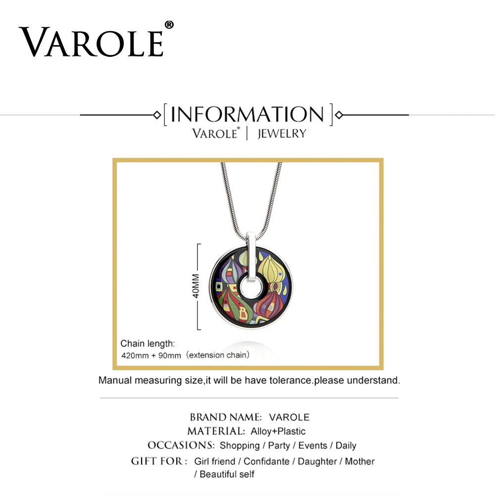 VAROLE в богемном стиле классические украшения ожерелье для женщин колье Collares Bijoux