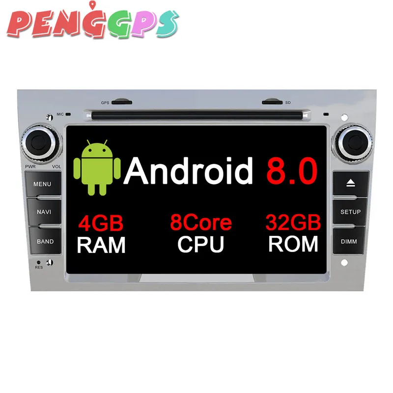 Flash Deal Android 8.0 Car Radio DVD Player GPS Navigation for Opel Astra H G J Antara VECTRA ZAFIRA Vauxhall Car Stereo Audio Multimedia 5