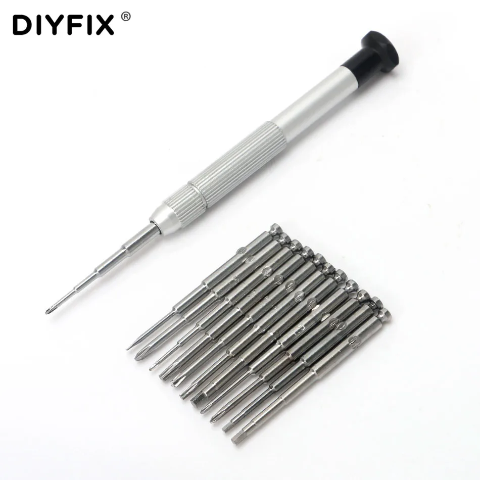 DIYFIX 12 в 1 Набор прецизионных отверток forHuaiwei Xiaomi Samsung разборка Teardown комплект