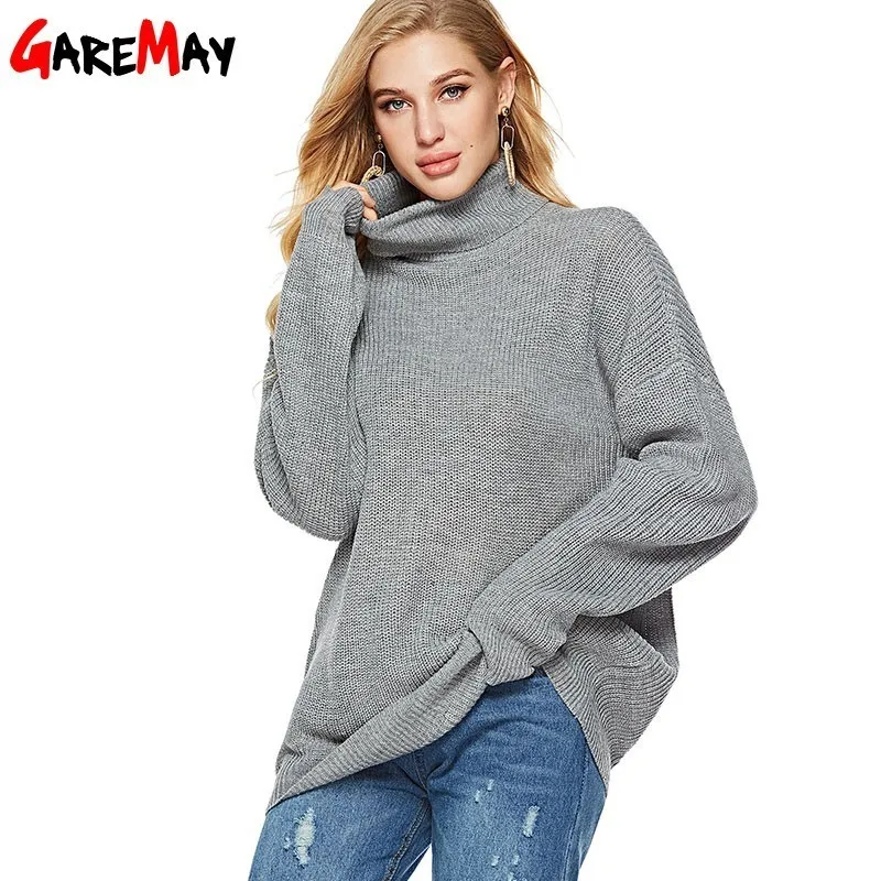 

Women Winter Sweaters Warm Long Sleeve Black Turtleneck Female Knit Sweater Women's Winter Woman Sweater Knitting Pullovers