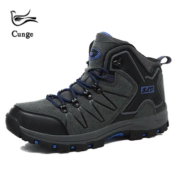 

Cunge Men Outdoor Hiking Shoes Sport Boots Hunting Walking Boots Non-slip Breathable shoes Climbing Mountain sneakers size35-44