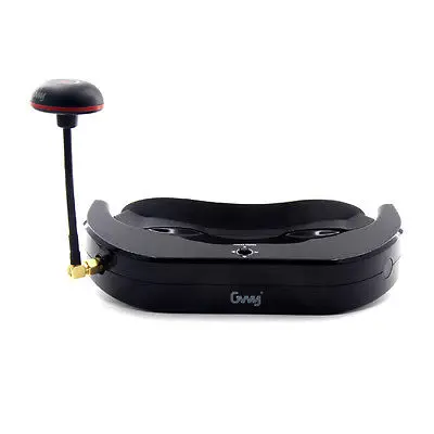 GWY Cobra V 5 8G 40CH FPV очки гоночная полоса 854x480 WVGA 72 дюймовый виртуальный экран легкий