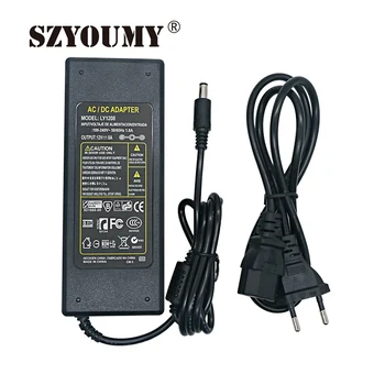 

SZYOUMY 12V 8A 60W Power supply for Led strip 5050 2835 5630 led modulde Lighting Transformer For Led Items 20Pcs ship By dhl