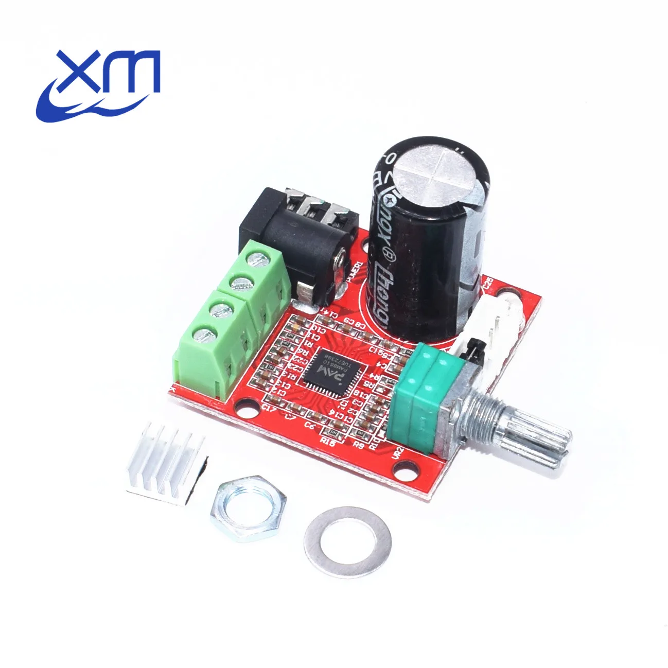 

12V Mini Hi-Fi PAM8610 Audio Stereo Amplifier Board 2X10W Dual Channel D Class Lowest Price B83