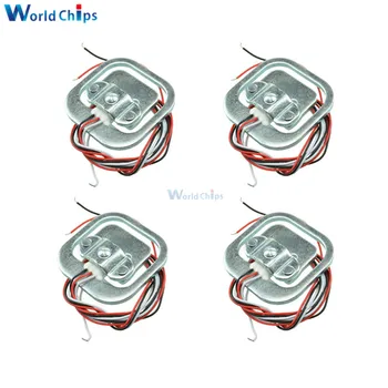 

4Pcs 50Kg Human Body Scale Weighing Sensor Resistance Strain Half-Bridge Human Scale Load Cell Weighing Sensor