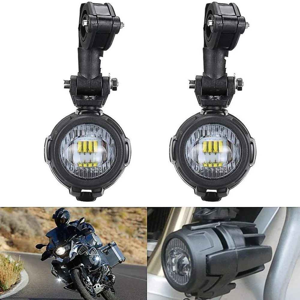 Ceny Dla BMW R1200GS przednie światło przeciwmgielne dla światła drogowe led dla BMW R 1200 GS przygoda LC 2014 2015 2016 części do motocykli