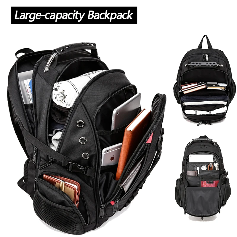 Male Casual Travel backpack 15.6 Laptop Backpack Men USB Anti theft Backpacks for teens