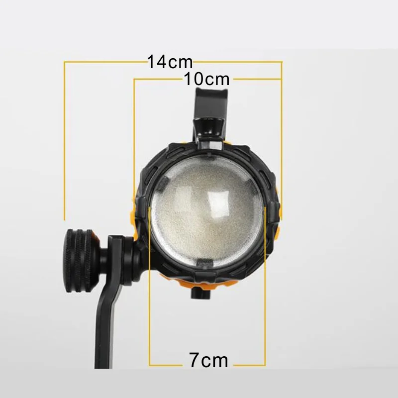 Миниатюрный Точечный светильник Falcon Eyes 5600K 80 Вт фотографический с регулируемой