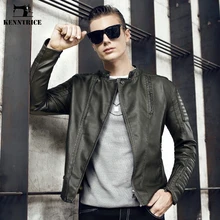 Kenntrice зима плюс Размеры 6XL повседневная кожаная куртка Для мужчин из искусственной овчины кожаные пальто брендовые мотоциклетные кожаная куртка настоящая фотография