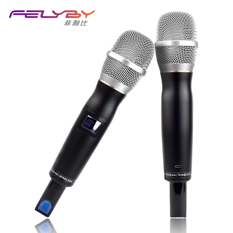 Professional Wireless Microphone U Section FM Microphone Stage
