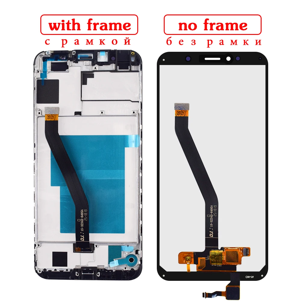 ЖК дисплей для Huawei Honor 7A Pro LCD сенсорный AUM l29 L41 кодирующий преобразователь