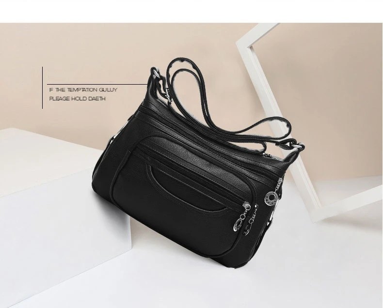 Брендовая дизайнерская женская сумка-мессенджер через плечо мягкая кожаная сумка на плечо высокое качество модная женская сумка Роскошный кошелек
