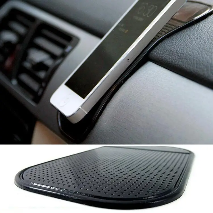 

2pcs Spider Non-slip Mat Silicone PastePad Car Mobile Anti-slip Magic Mat Random Color 13.7*7.7cm