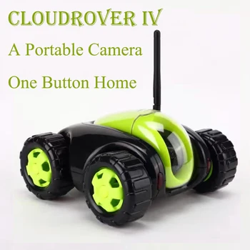 

NEW RC Car with Camera 4CH Wifi tank Cloud Rover Portable IP Camera Household Appliances IR Remote Control One Button Home FSWB
