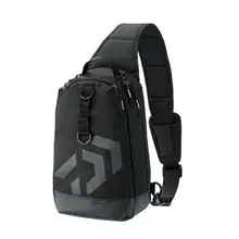 Многофункциональный рыболовный рюкзак, водонепроницаемый, Daiwa, для мужчин и женщин, на одно плечо, грудь, рыболовная Сумка, рыболовное снаряжение, приманка, катушка, комплект, спортивный