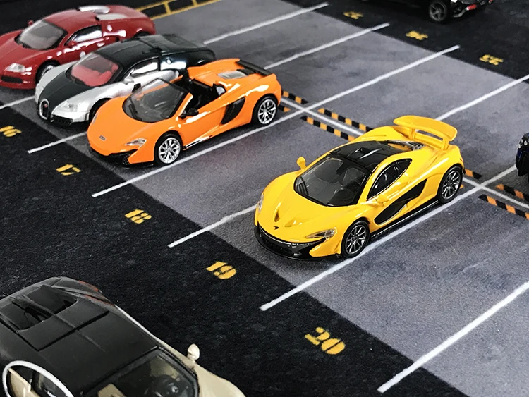 Модель автомобиля гараж/парковка коврик для мыши 1: 64