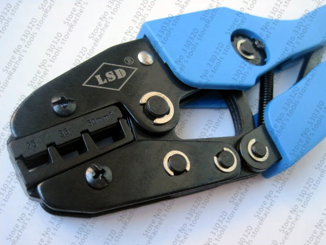 ratchet type hand crimping plier AN-2550GF 25-50mm2 wire-end sleeves crimping tool 3