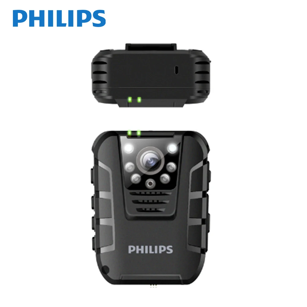 Полицейская камера Philips предупреждающая AV аудио видео рекордер цифровое