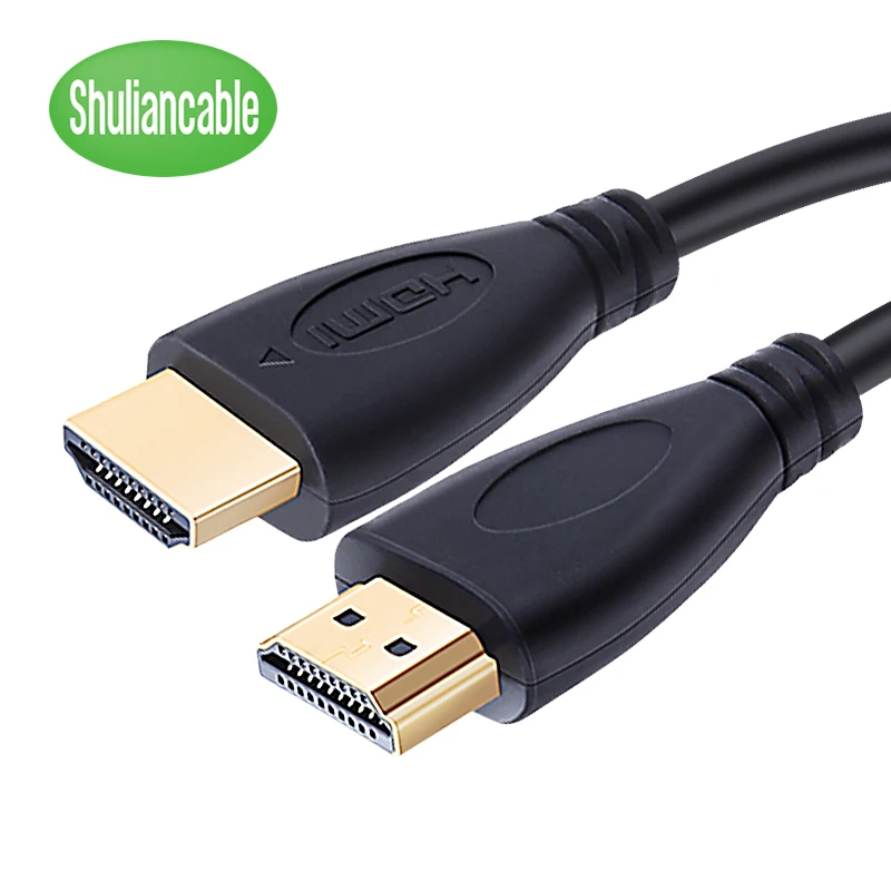 Оптовая продажа 50 шт./лот HDMI кабель высокая скорость видео кабели с позолотой 0 3 м