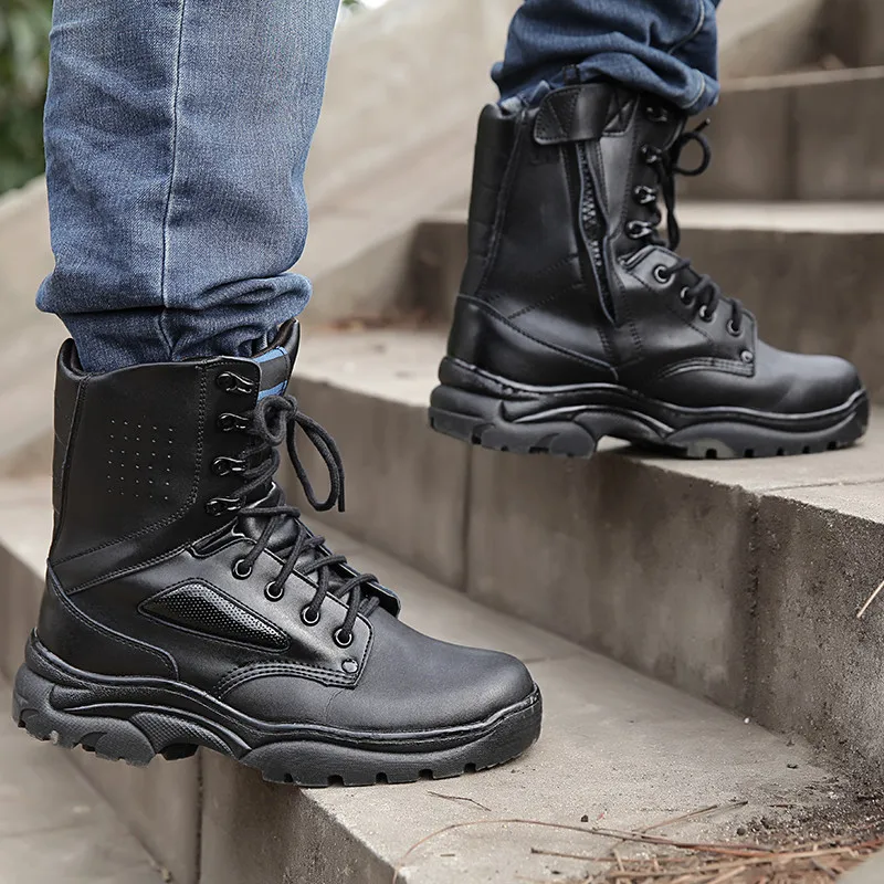 Outdoor Men Military Combat Boots Military Shoes For Desert Boots