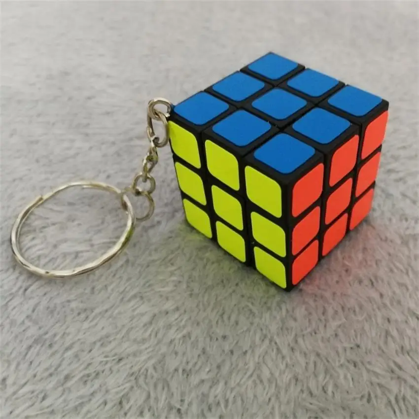 3*3*3 Портативный карманный мини брелок magico Cubo развивающий куб головоломка игрушка