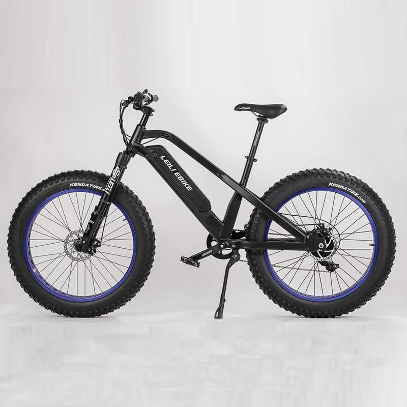 Flash Deal Factory New Design  48v 1000W  Snow Fat tire electric Mountain bike bicycle ebike 0