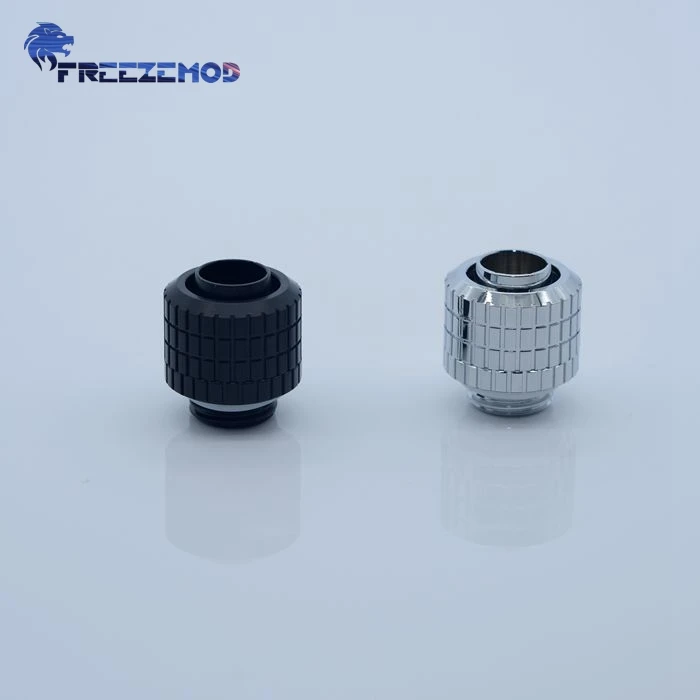 FREEZEMOD G1/4 ''внешняя резьба для 9,5X12,7 мм Мягкая трубка Внутренняя шестигранная фиксированная фурнитура для водяного охлаждения компьютера. BRGKN-3FB