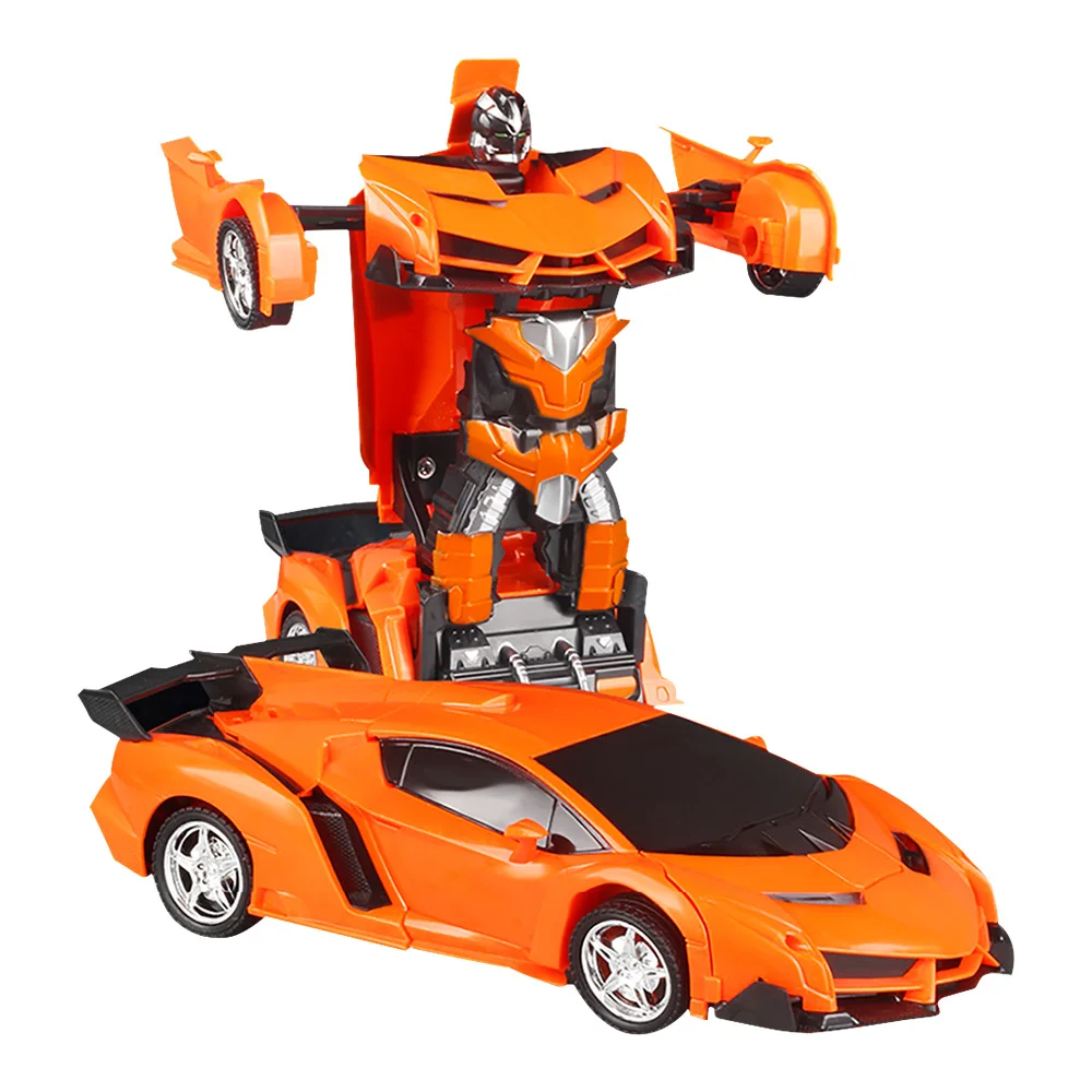 

2In1 RC Car Transformation Robots Sports Vehicle Remote Control Cars Model Racing Toys Deformation Car RC Robots Children Gifts