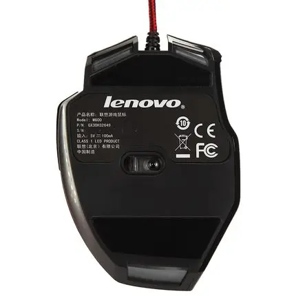 Проводная мышь LENOVO M600 3200 точек/дюйм USB игровые мыши для Windows XP/Vista/7/8/8.1|gaming mice|mouse