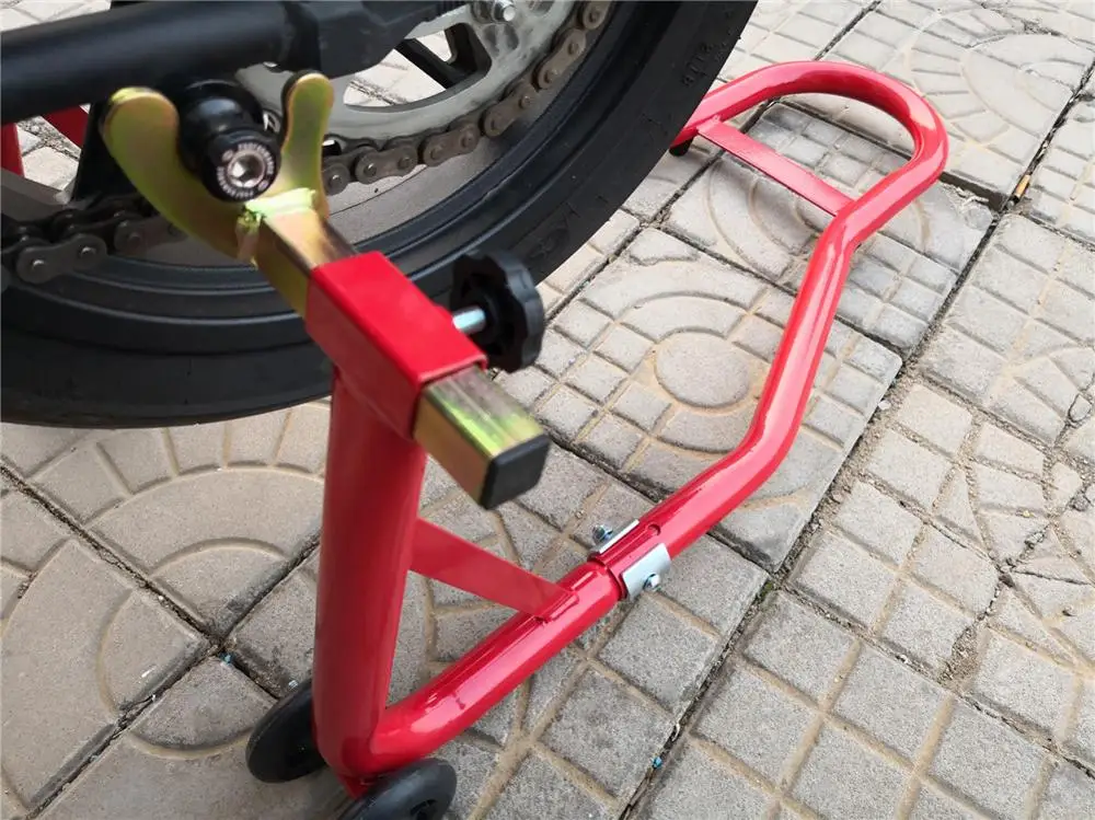 Мотоцикл Велосипед Стенд переднее и заднее колесо опорная рама подставка для Автомобильный велосипед магазин ремонтный инструмент