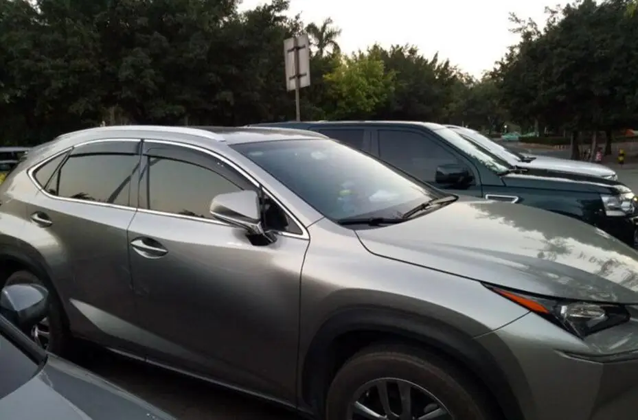 Новинка! 4 шт. окно козырек дефлектор защита от дождя для Lexus NX NX200t NX300h 2015 2016 2017|rain