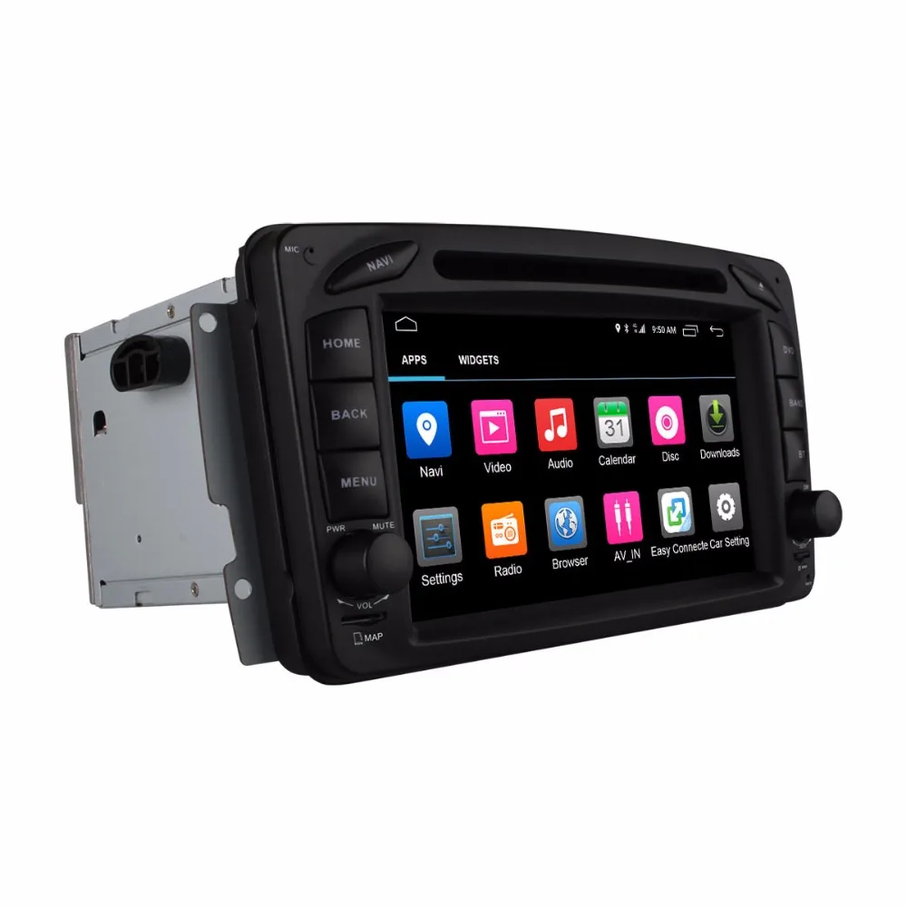 Best Car DVD Player for Mercedes Benz W203 W208 W209 W210 W463 W163 W168 Viano Octa Core Android 6.0 GPS Radio DAB BT 4G SIM WIFI 2