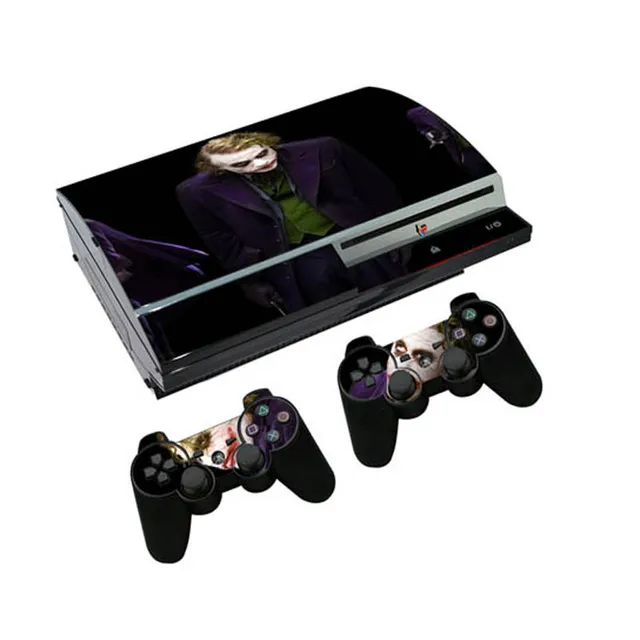 Cheap Joker Vinyl Skin For PS3 Skin Sticker for Sony PlayStation 3  Console & 2 Controllers For Sony PS3 Accessory