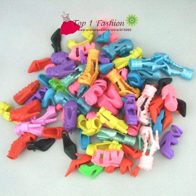 barbie shoes set