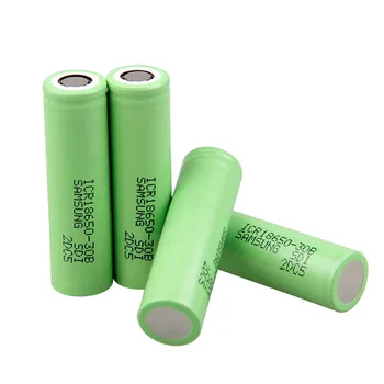

3000mah 3.7v 18650 recharge li ion batteries battery ICR18650 30B 32pcs/lot