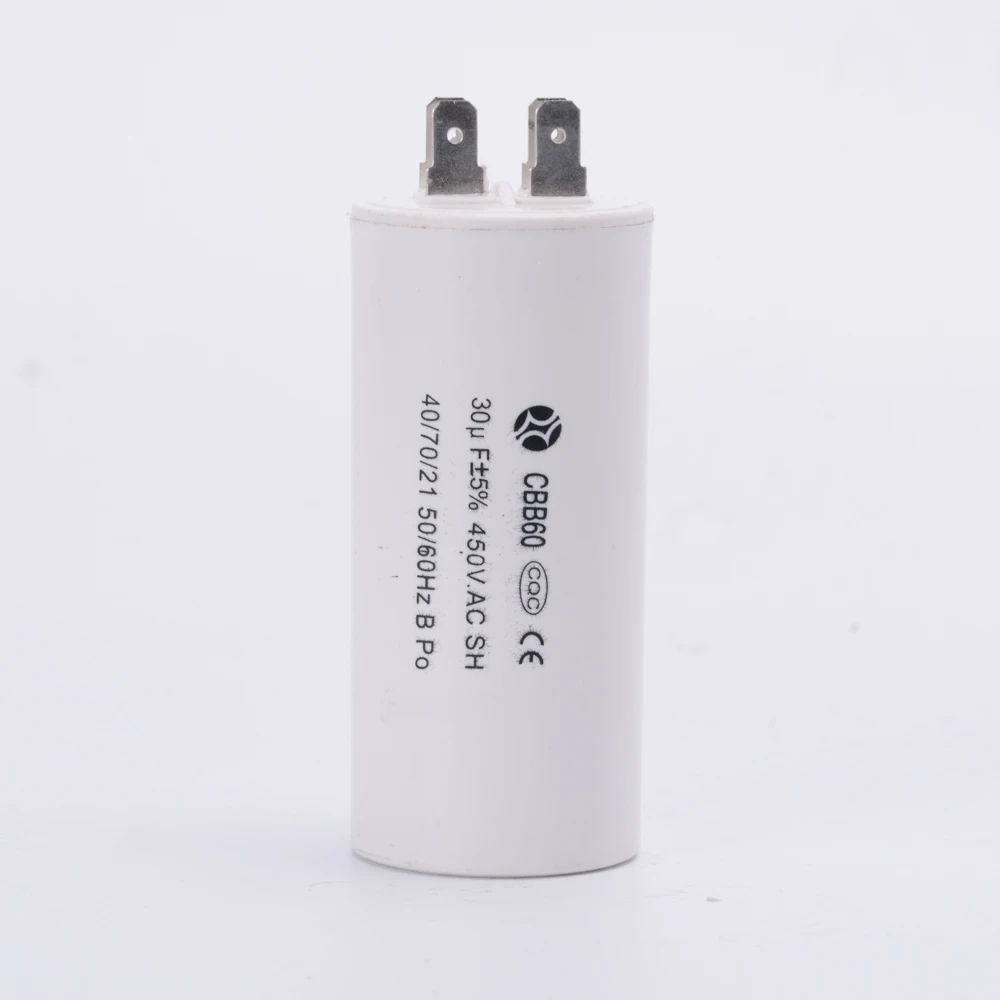

CBB60 450V 30uF running capacitor 4 pins motor start capacitor for electric washing machine water pumps air conditioners