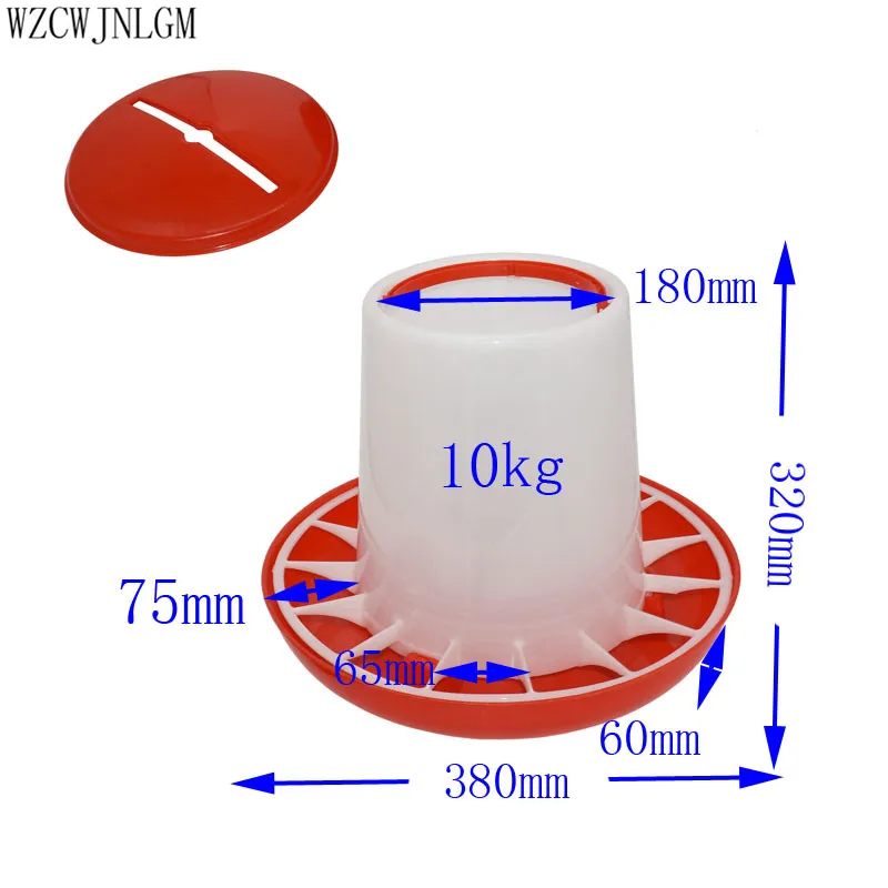 2 комплекта по 10 кг курица кормов баррель птицы диета инструменты питьевой держатели для воды голубь кормушки товары для птицы