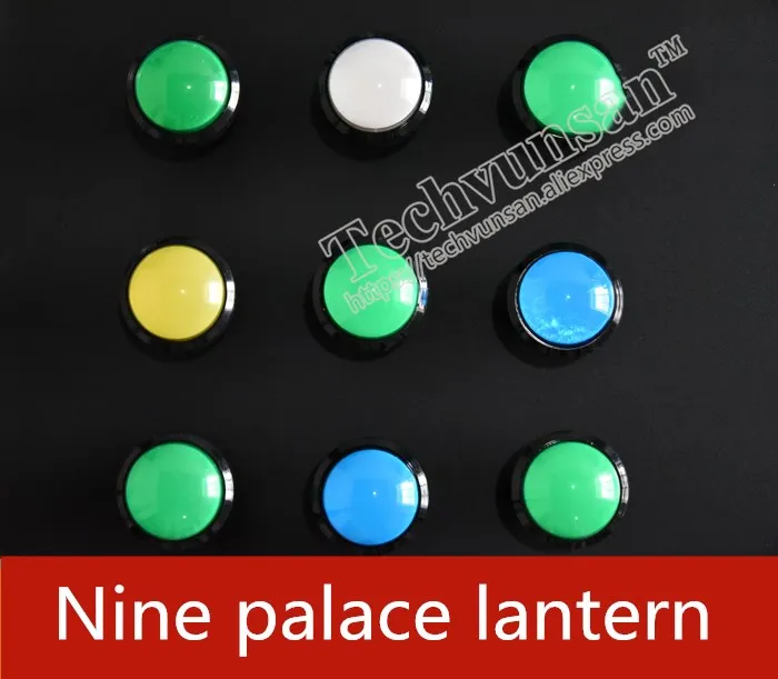 

Takagism game real life room escape prop Nine palace lantern palace lantern organs Color authority unlock