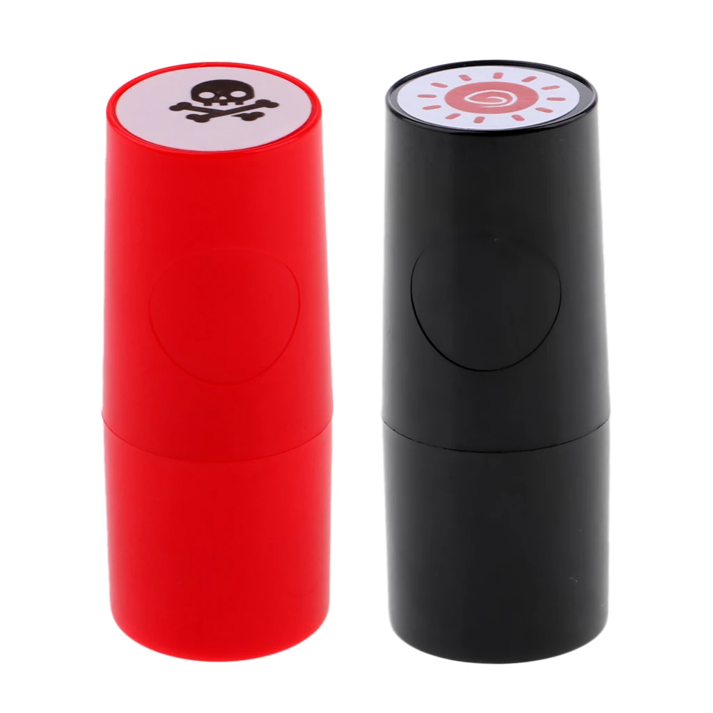 2Pcs/Lot Colorfast Quick-dry Golf Club Ball Stamper Stamp Long Lasting Marker- Sun & Lips/Eyes/Skull/Eagle/Elephant/Rhinoceros