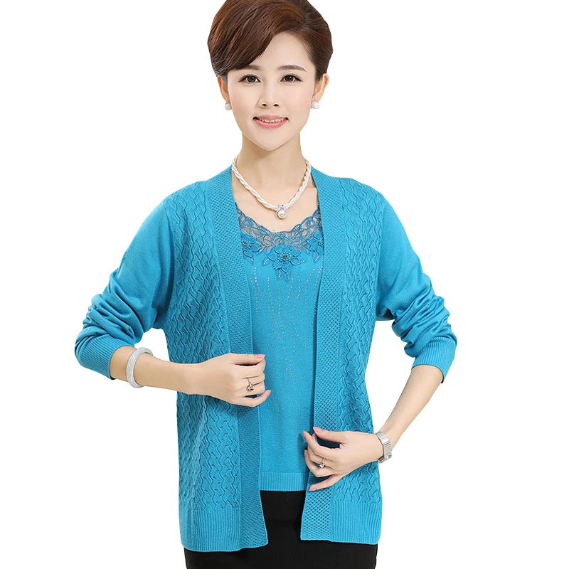 womens plus cardigan sets