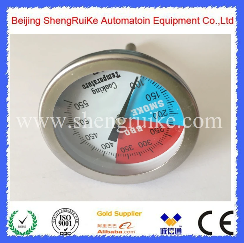 

100-550F Accurate grill thermometer