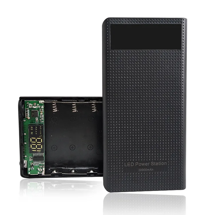 18650 Аккумулятор для быстрой зарядки Type C QC 3 0 2 USB 5 в 9 12 В чехол внешнего