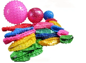 

Dia 7cm Thorn Ball Toys With The Skin Parent-child Interactive Games The Massage Inflatable Ball Random Color