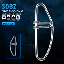 1000 шт. защелкивающийся рыболовный баррель, Вертлюг, безопасная защелка 13 мм-28 мм, вертлюг 0#-6#, Вертлюги для рыбалки