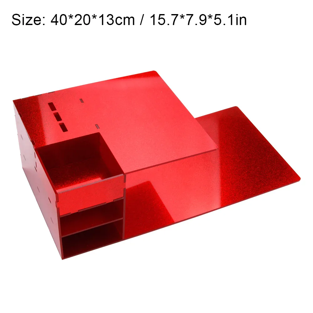 Red Shelf Искусственная кожа ресницы подушка для наращивания ресниц с акриловой полкой для прививки ресниц инструменты для наращивания ресниц контурная подушка - Цвет: Red Shelf