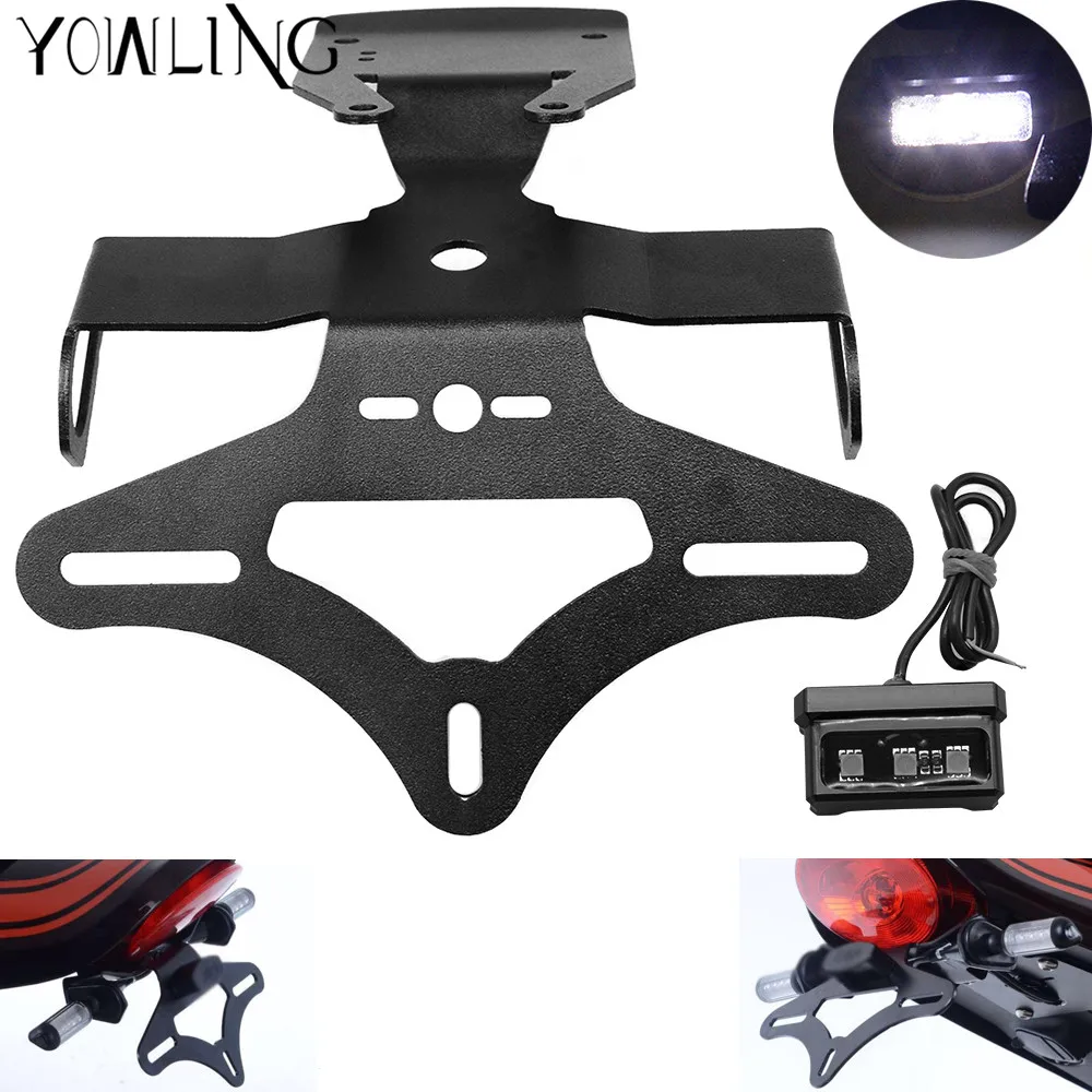 Limited Offer For Kawasaki Z900 2017 2018 Motorcycle Adjustable Angle Aluminum License Number
