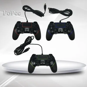 

FoPcc USB Wired Controller Vibration Wired Joystick for PS4 Gamepad