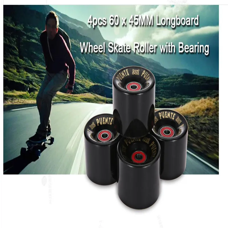 عالية الجودة 4 قطع 60x45 ملليمتر كروزر لوح التزلج عجلات دائم بو عجلات Longboard كروزر عجلات مع ABEC-9 محامل عالية الجودة 4 قطع 60x45 ملليمتر كروزر لوح التزلج عجلات دائم بو عجلات Longboard كروزر عجلات مع ABEC-9 محامل
