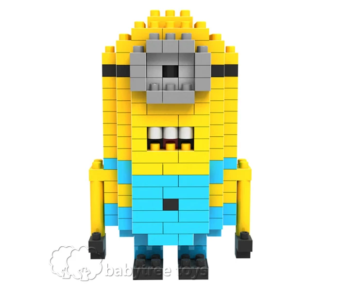 Free Shipping Educational Blocks Cartoon Characters Building Block for ...